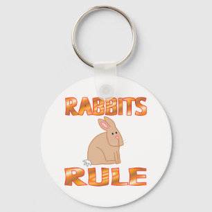 RABBITS RULE KEY RING