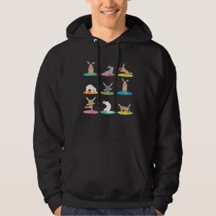 Rabbits Yoga Workout Hoodie