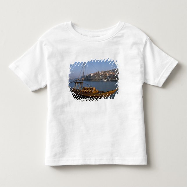 Rabelo Boats, Porto, Portugal Toddler T-Shirt (Front)