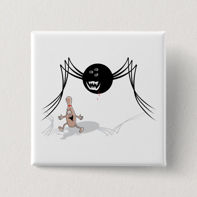 rabid bowling ball spider chases pin (Front)