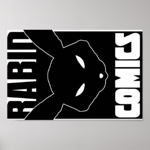 Rabid Comics Logo poster