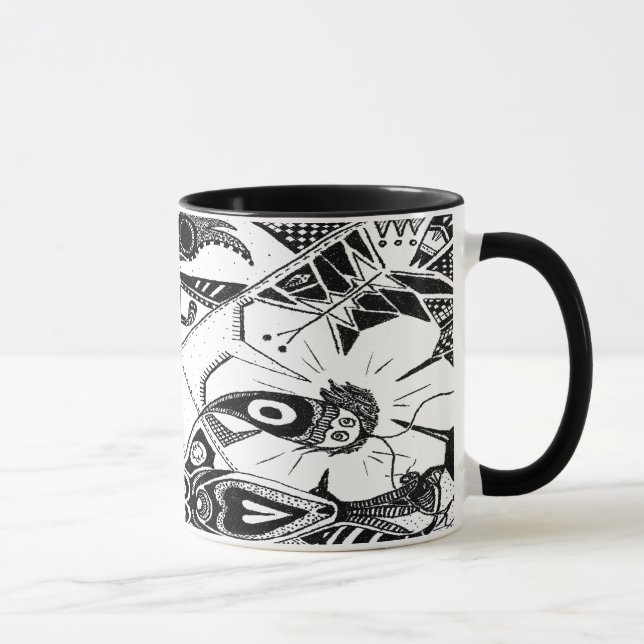 rabidoodles #1 mug (Right)
