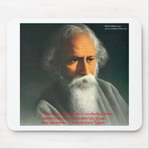 Rabindranath Tagore Love Quote Gifts & Cards Mouse Pad
