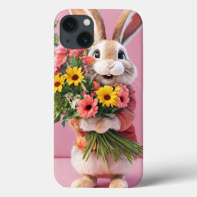 rabit design iphone  13 case (Back)