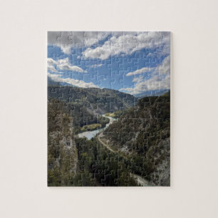 Rabiusa Graubünden Switzerland  Stunning view West Jigsaw Puzzle