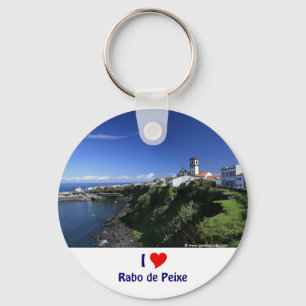 Rabo de Peixe - Azores Key Ring
