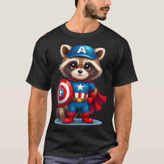 Raccon America T-Shirt