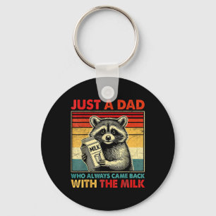 Raccon Milk  Key Ring