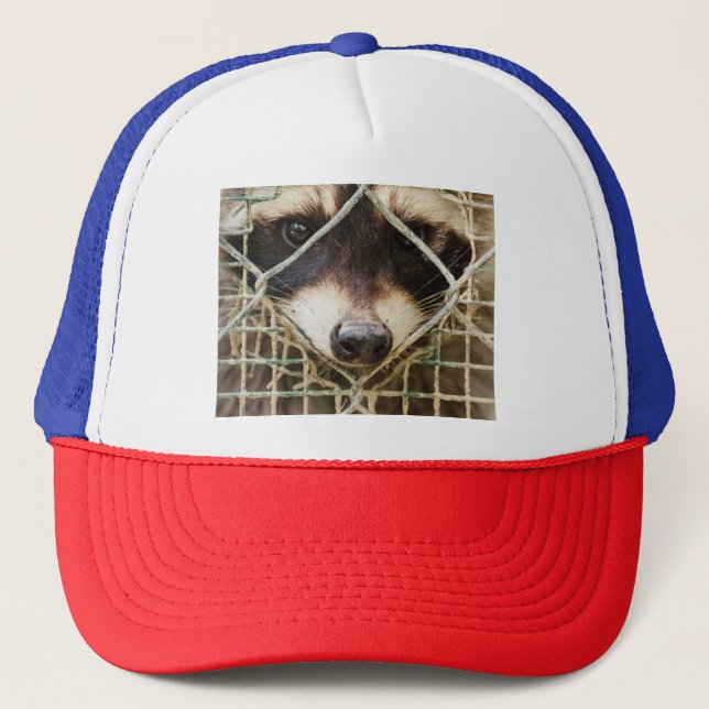 RACCON TRUCKER HAT (Front)