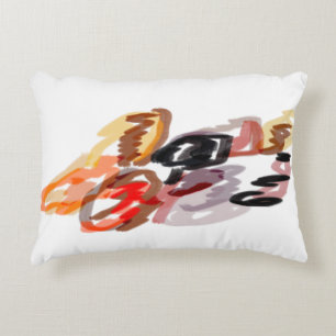 Raccoon Autumn Sunset Decorative Cushion