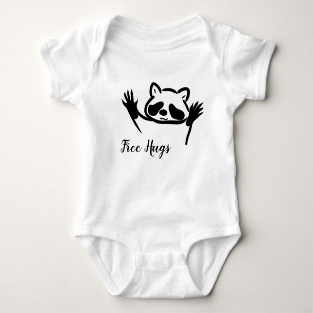 RACCOON BABY BODYSUIT (Front)