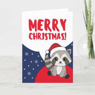 Raccoon Christmas Snow Winter Raccoons Holiday Car
