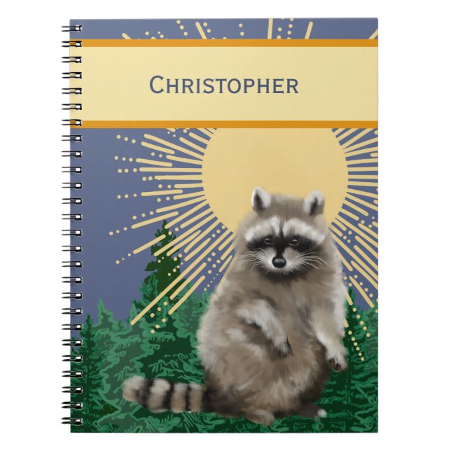 Raccoon Notebook (Front)