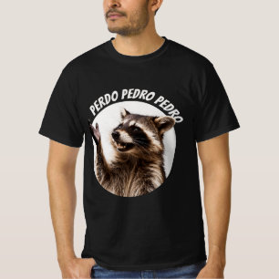 RACCOON PEDRO CUSTOMIZED NAME  T-Shirt