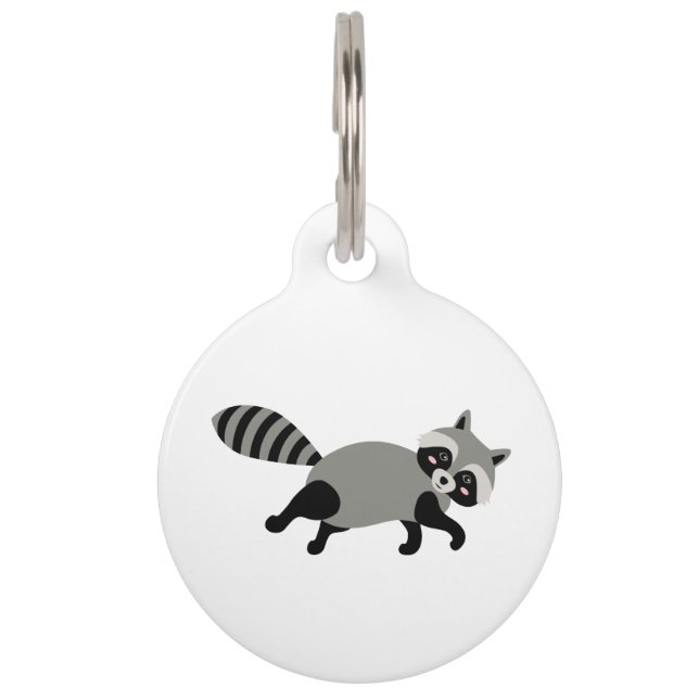 Raccoon Pet Tag (Front)