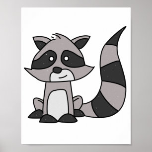 Raccoon Poster
