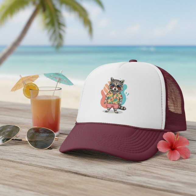 Raccoon Trucker Hat (Creator Uploaded)