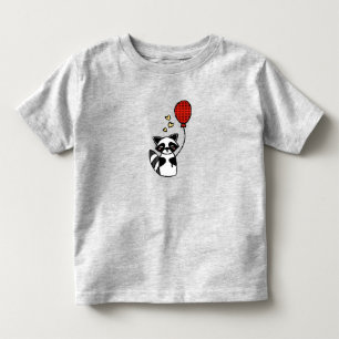 Raccoon with Balloon T-Shirt