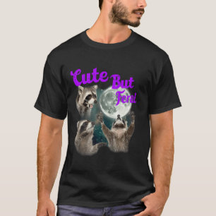 Raccoons Moon For Him Men Women T Shirt