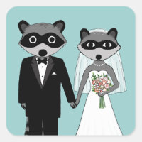 Raccoons Wedding