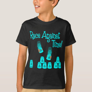 Race Against Time, lt blue T-Shirt