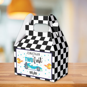 Race Car Birthday 2nd Party for Boys Favour Box