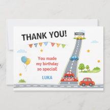 Race Car Birthday Kids Racing Party