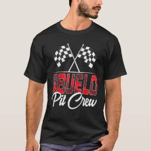 Race Car Birthday Party Racing Family Abuelo Pit C T-Shirt
