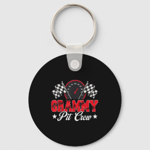 Race Car Birthday Party Racing Family Grammy Pit C Key Ring