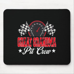 Race Car Birthday Party Racing Family Great Grandm Mouse Pad