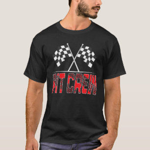 Race Car Birthday Party Racing Family Pit Crew Par T-Shirt