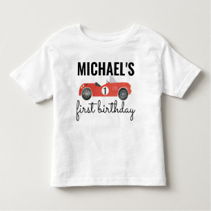 RACE CAR BIRTHDAY TEE