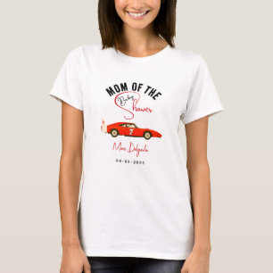 Race Car Boy Baby Shower T-Shirt   Little Racer 