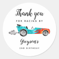 Race Car Boy Birthday Party