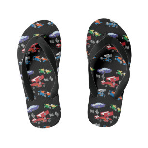 Race Car Kid's Thongs