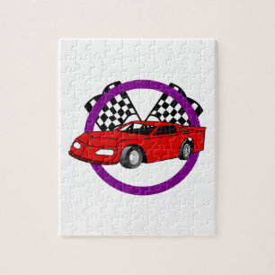 Race Car Logo Jigsaw Puzzle