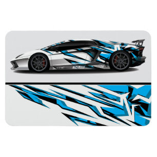 Race Car Magnet