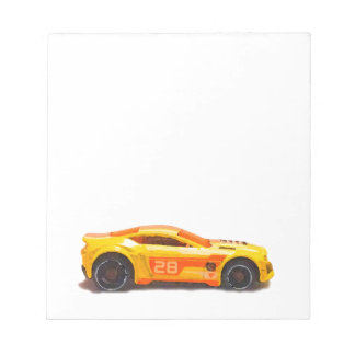 Race Car Notepad