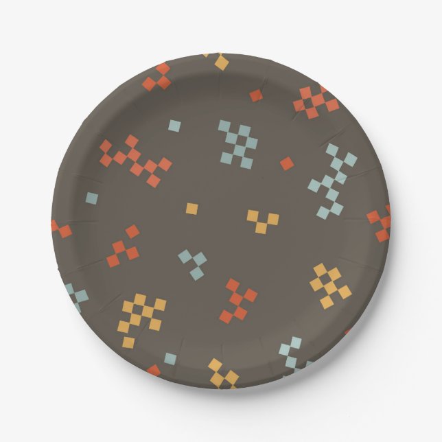 Race Car Party Paper Plates (Front)