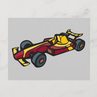 Race Car Postcard
