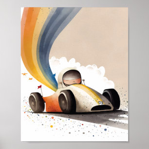 Race Car Poster