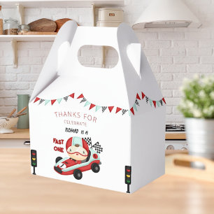 Race Car Racing Kid's Birthday Theme Favour Box