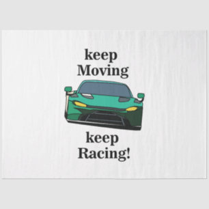 Race Car Racing Racer Birthday Tissue Paper