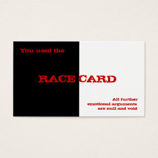 Race Card
