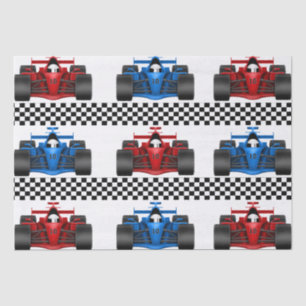 Race Cars Tissue Paper