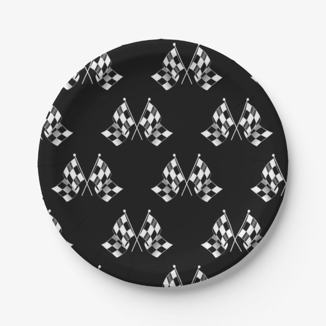 Race Day Paper Plates (Front)