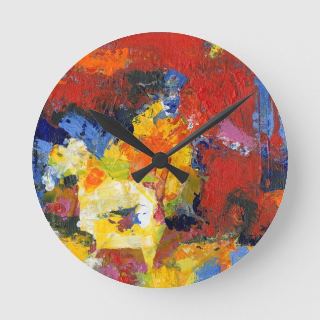 Race Day Round Clock (Front)