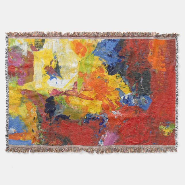 Race Day Throw Blanket (Front)