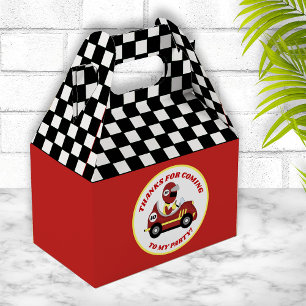 Race Fans Birthday Party Favour Box