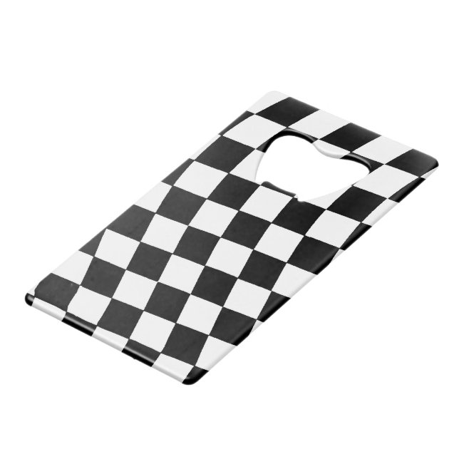 Race Flag Bottle Opener (Front Angled)